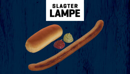 Grill pølse m. brød